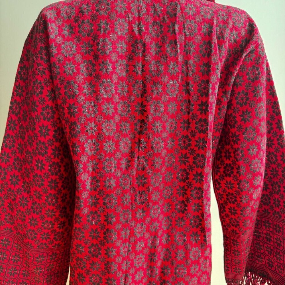 Vintage Ethnic Unique Floral Print Jacket M - Picture 9 of 9